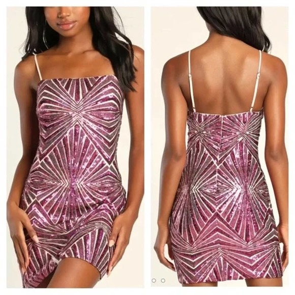 Lulus | Dresses | Nwt Lulus Lost In Your Eyes Spaghetti Strap Bodycon